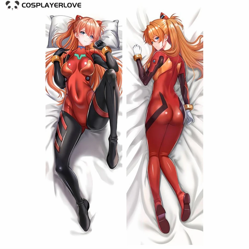 

Anime Pillow Cover Asuka Langley Soryu Double-sided Hugging Pillowcase
