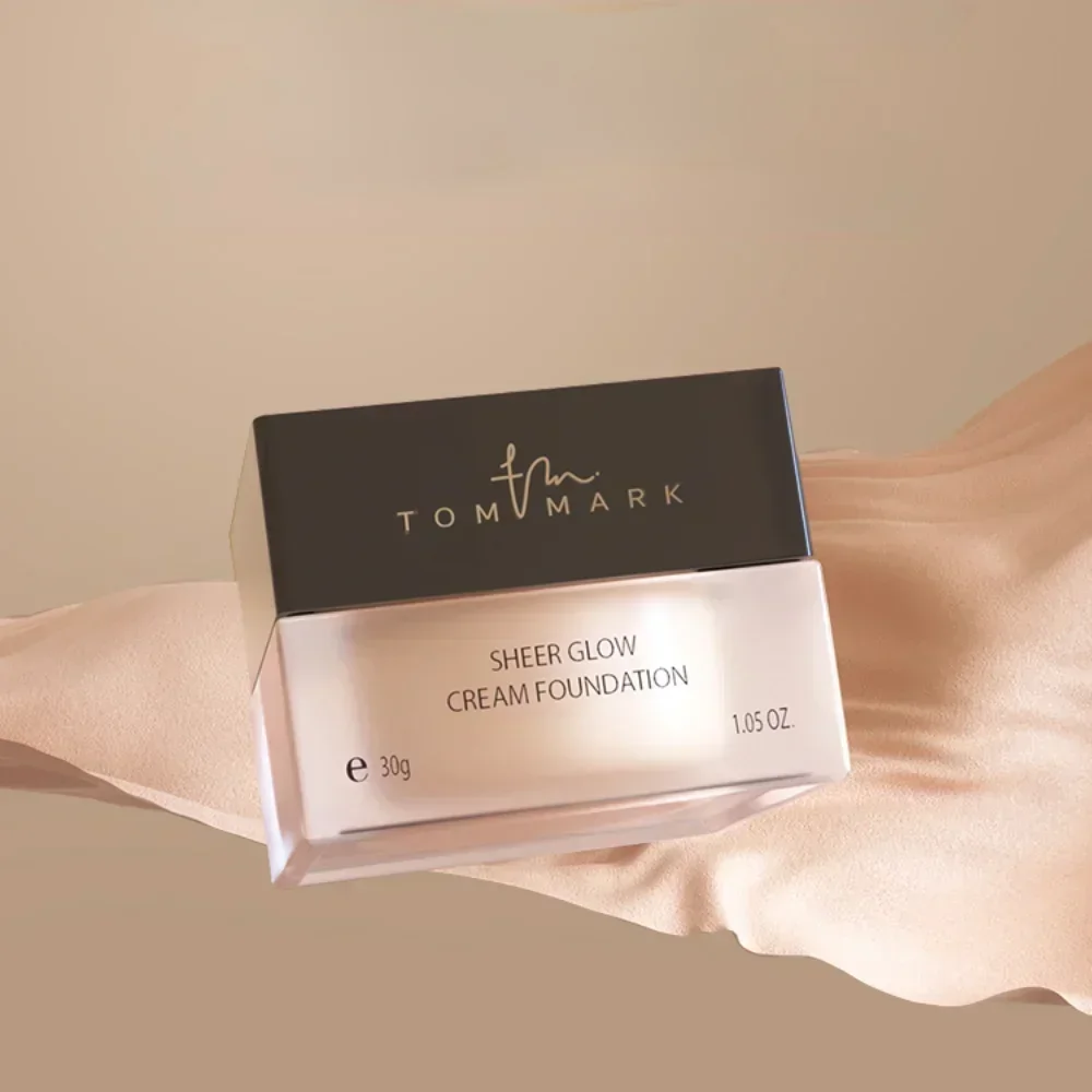 Tommark Mousse Shimmer Makeup Foundation Long-lasting Concealer Oil-Control Nourishing Waterproof Skin Korea Makeup Cosmetics