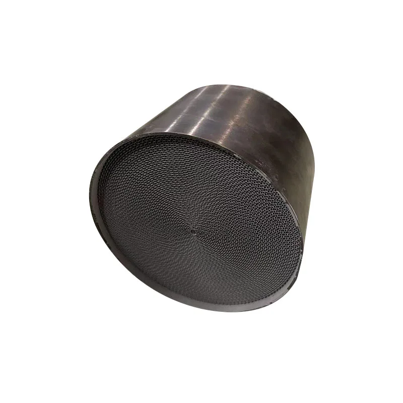 EURO 4 110*100MM Catalytic Converter Honeycomb 500 CPSI Universal Metallic Honycomb Catalytic Converter Sport Metallic Catalyst