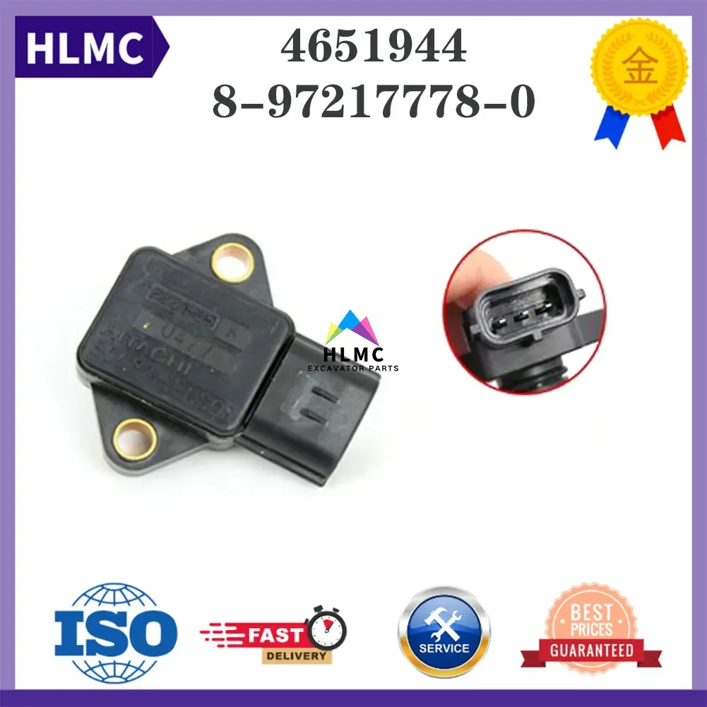 Intake Valve Pressure Sensor Engine 4JJ1/4HK1/6HK1/6WG1 MAP SENSOR 8-97217778-0 4651944 FOR ZX130-3/ZX240-3/ZX330-3/ZX470