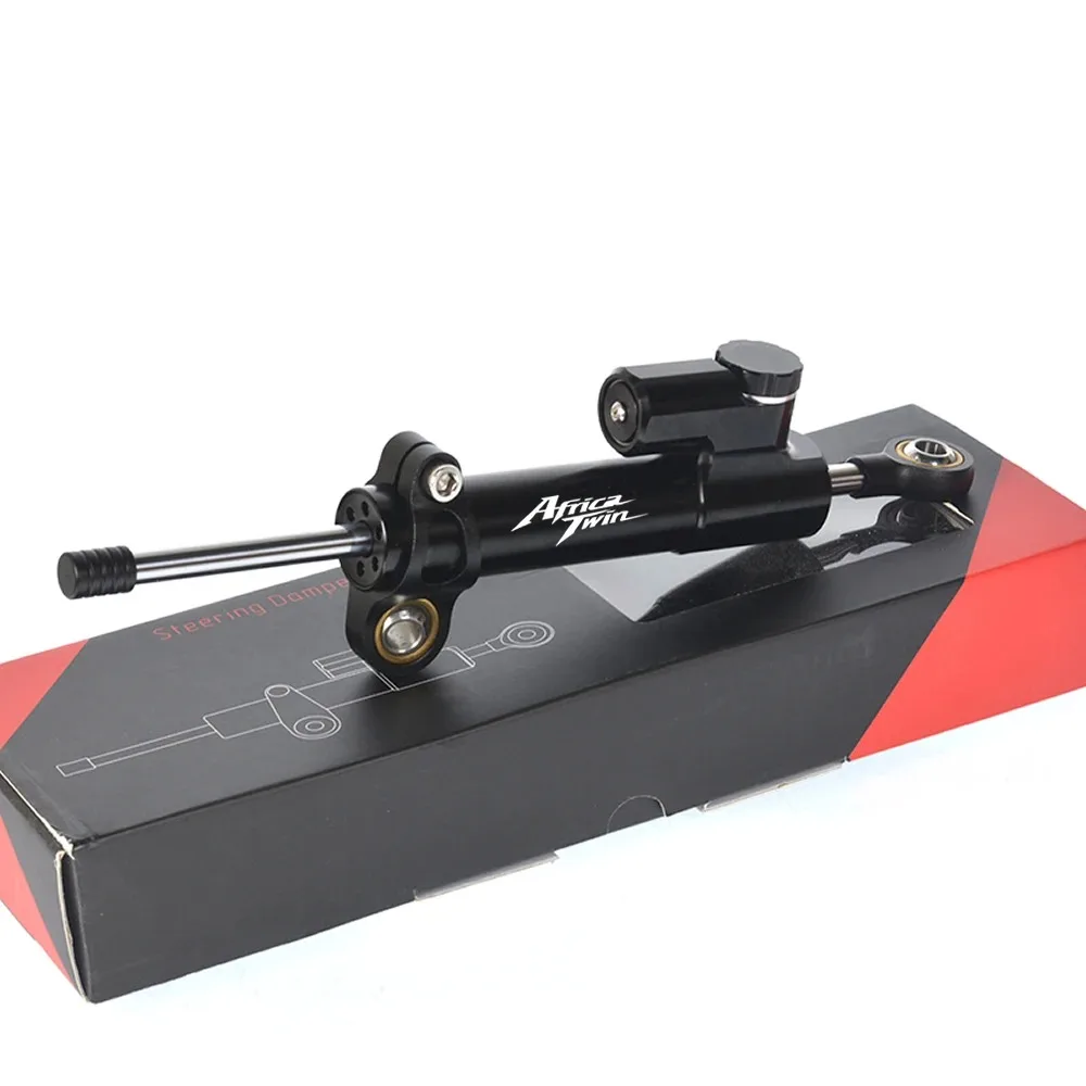 For Honda Africa Twin AfricaTwin CRF1000L CRF1100L 2018 2019+ Adjustable Motorcycles Steering Stabilize Damper Bracket Mount Kit