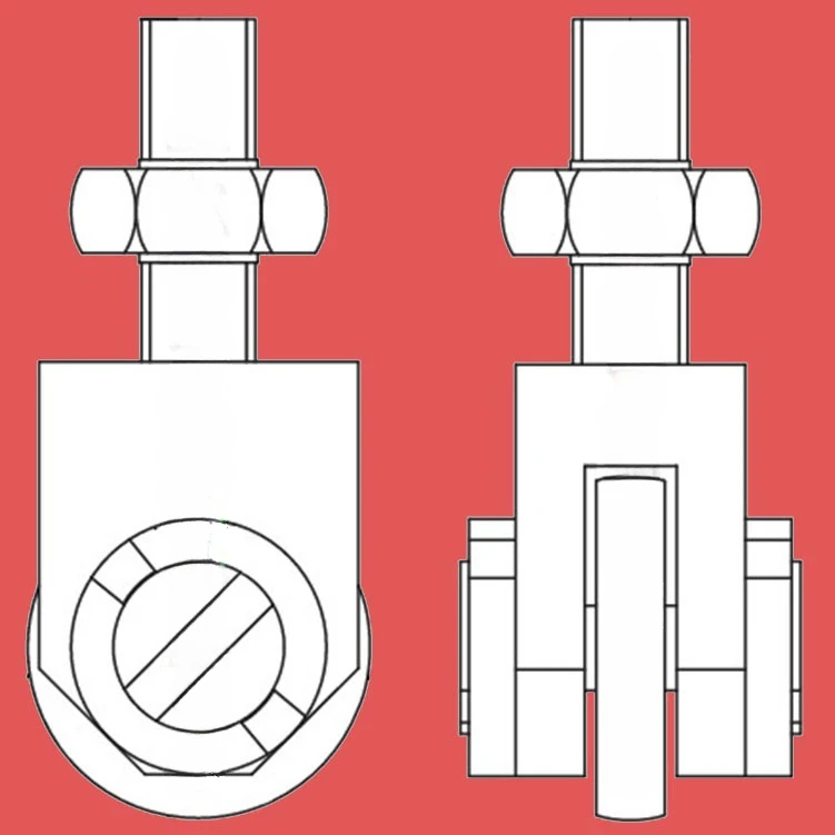 Length 10mm Roller diameter 7.5mm Connecting thread M2.5 by 0.45% meter Roller probe