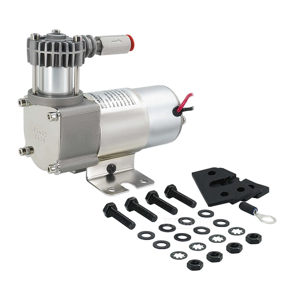 95C Mini oil-free air compressor 12V10A/24V6A Automobile pneumatic water valve Motorcycle suspension modification