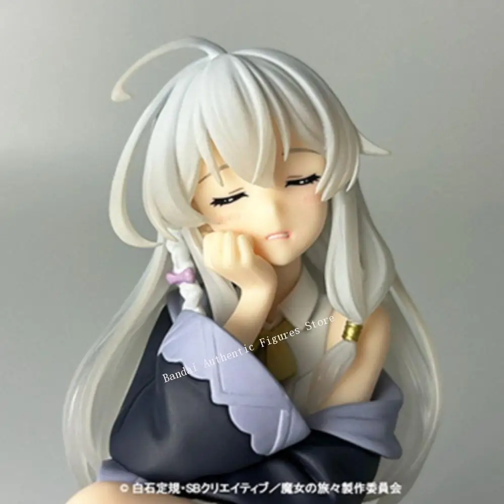 In Stock KONAMI Original Genuine Konami Prize Collection Arcade Games Anime Majo No Tabitabi Elaina Zzz 15cm Model Toy Figures
