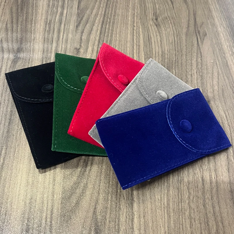 Portable Flannelette Dust Protect Watch Storage Bag Snap Watch Protection Bag New Watch Boxes Case Watches Pouch Gift Packaging