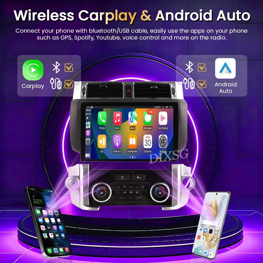 For Land Rover Discovery 4 2010-2016 13.3 Inch Android 15 Touch Screen Car Radio Stereo Multimedia DSP Player GPS Navi Head Unit
