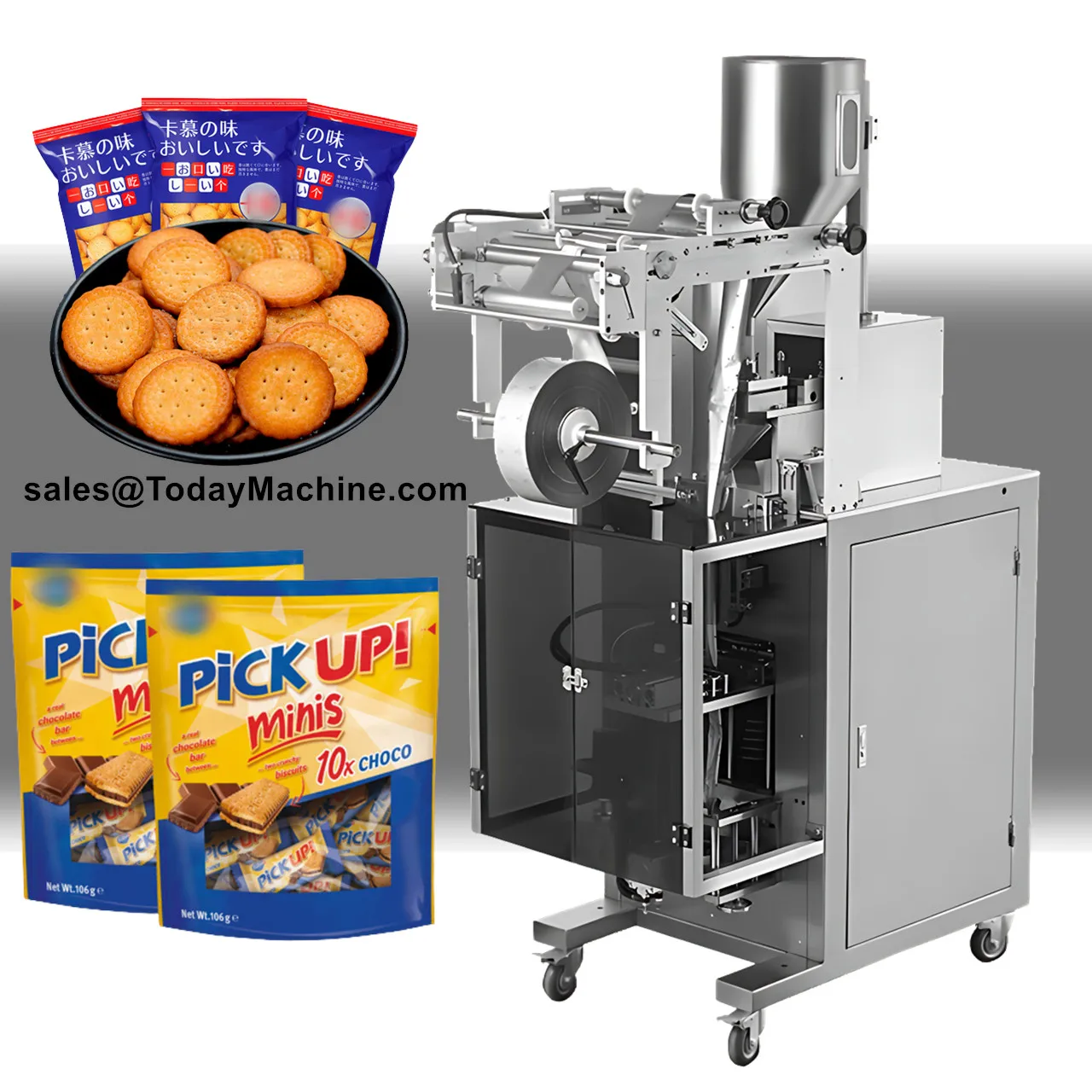 Automatic Horizontal Soup Premade Pouch Bag Filling And Sealing Packaging Machine