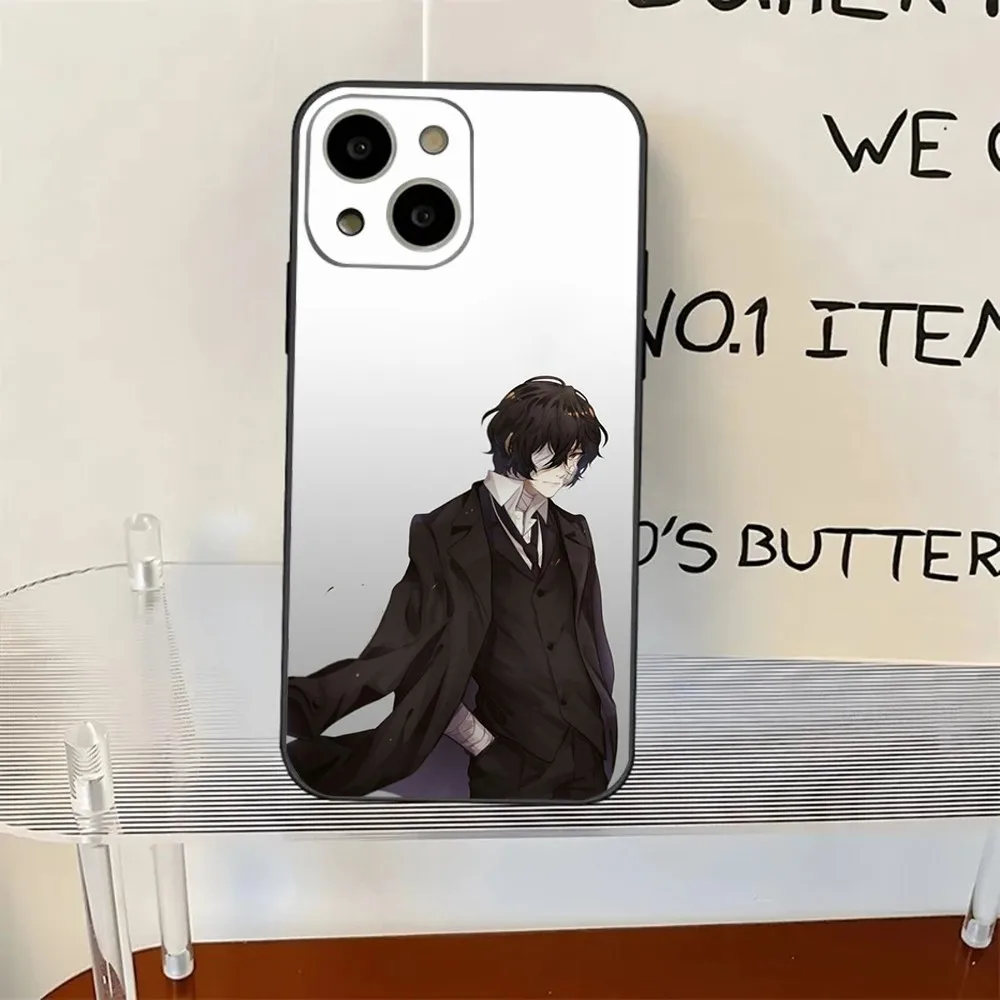 Anime B-Bungo S-Stray D-Dogs Phone Case For iPhone 11,12,13,14,15,XS,XR,X,Mini,Pro,Max,Plus Shell