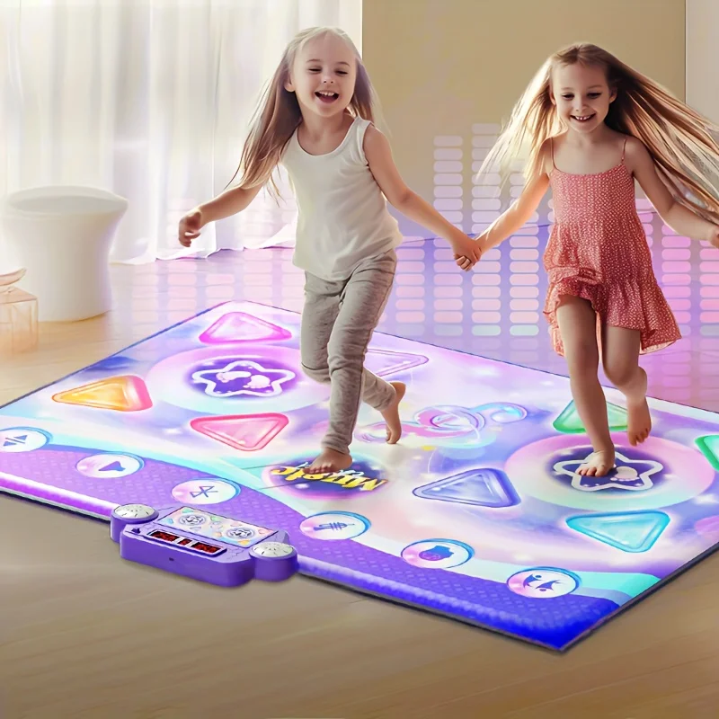 kid's-double-person-dance-mat-four-arrows-same-side-interactive-music-and-light-support-2-players-game-with-score-feature-i