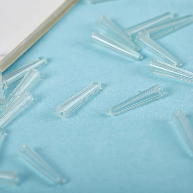 20 piezas Protector de aguja para acné, cubierta protectora para cortaúñas, tijeras para cutículas de uñas, herramienta de manicura y pedicura, tapa para piel muerta