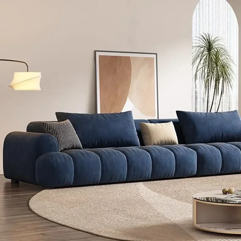 

Floor Couch Ottoman Comfortable Loveseat Floor Sofaset Sofa Modern Reading European Salon Living Room Furniture