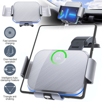 Mobile Phone Holder Qi 10W 15W Wireless Charger for Samsung Z Fold 4 3 2 1, for Galaxy Samsung S22/21/20/10/9/8 Note20/10/9/8