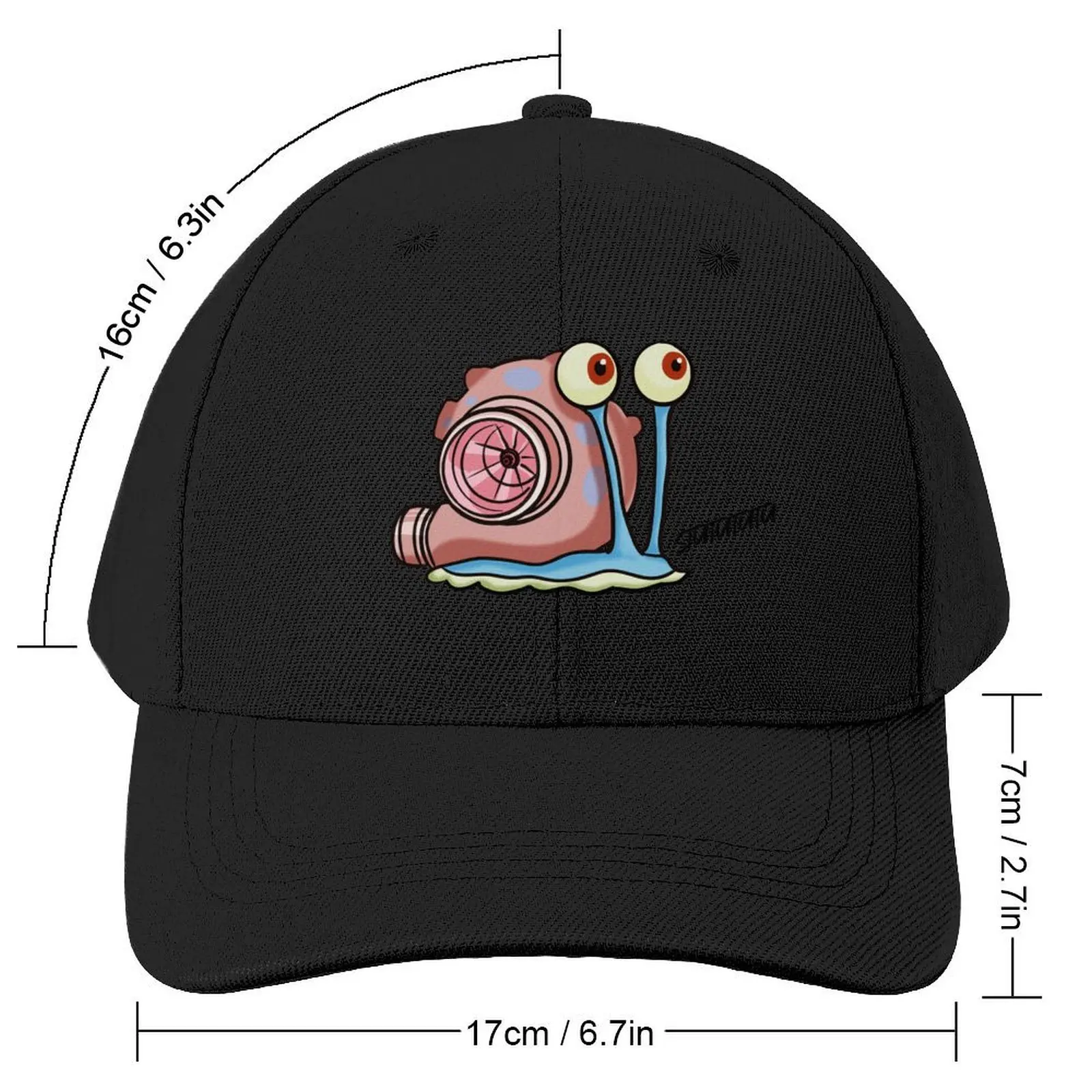 Turbo Stu tu tu tu Snail Baseball Cap derby hat Trucker Cap Men Women's