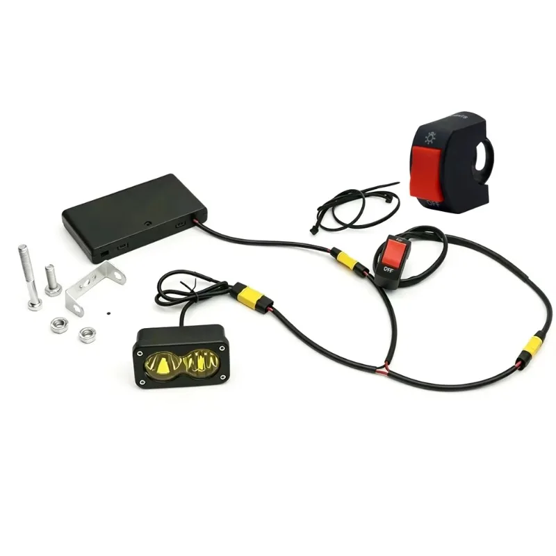 Wintai-Tech Universal Battery Powered Baja Light Led with Connector Motorcycle Switch