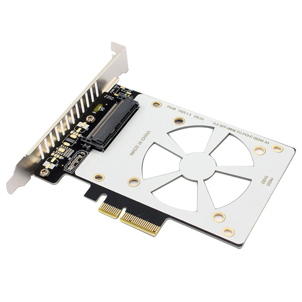 PCI-E 拡張アダプタカード U.2 SFF-8639 から PCI-EX4 拡張カード 4000MB/s ライザーカード X4/X8/X16 スロットサポート U.2 NVME SSD