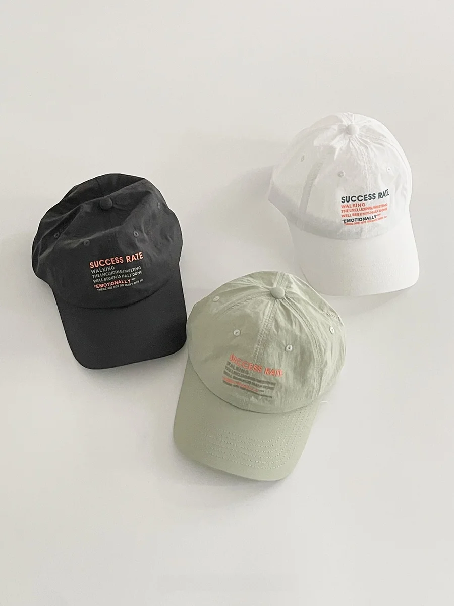 

Quick Dry Baseball Cap Women's Summer Thin Breathable Sun Protection Outdoor Casual Duckbill Hat round Top Style for Teens