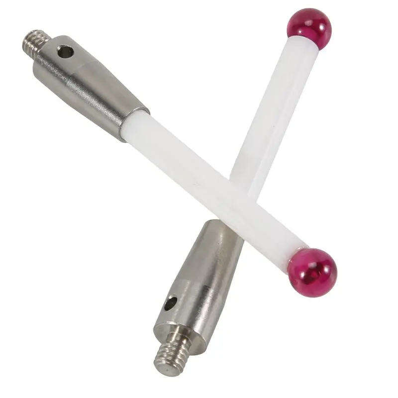 AS94-2Pcs CMM Probe Stylus 6Mm Ball Tip CMM Contact Probes Shafts Probe Testing Accessories Parts For Renishaw A-5000-37