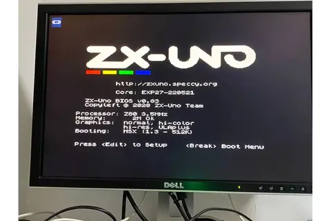 ZXUNO VGA 2M Game Console 8-Bit Multi-soft Core FPGA Board ZX-UNO VGA 2M ZX Spectrum Computer Clone ZX-Uno Retro Computer Clone
