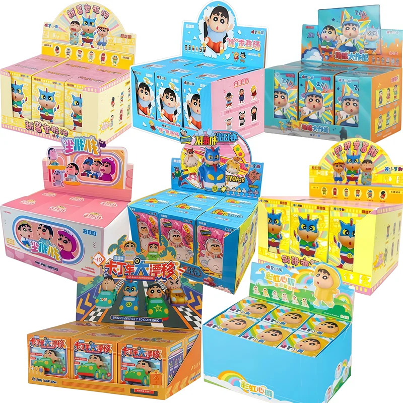 

Карандаш Шин Чан Аниме Фигурка Карт Гранд Дрифт Динамическая Битва Серия Слепая Коробка Игрушка Мультяшное Украшение Автомобиля Настольный Рождественский Подарок