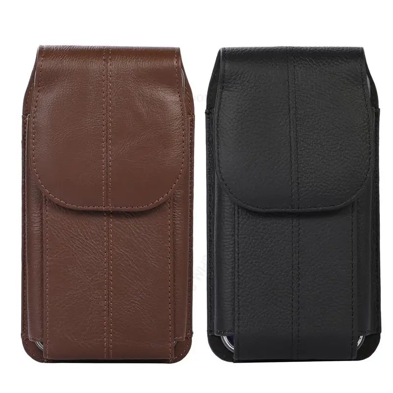 

Leather Waist Bag Pouch For Umidigi Power 7s 7 Max 5 F3S F3 SE Z2 One Pro S2 Lite C2 S Z1 Z Pro Belt Clip Pack Holster Flip Case