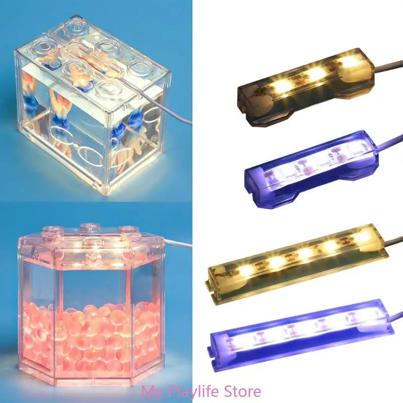 USB LED Light Strips Energy-Efficient USB Aquariums Lighting Solution USB LED Lighting System for Betta Fish Aquariums