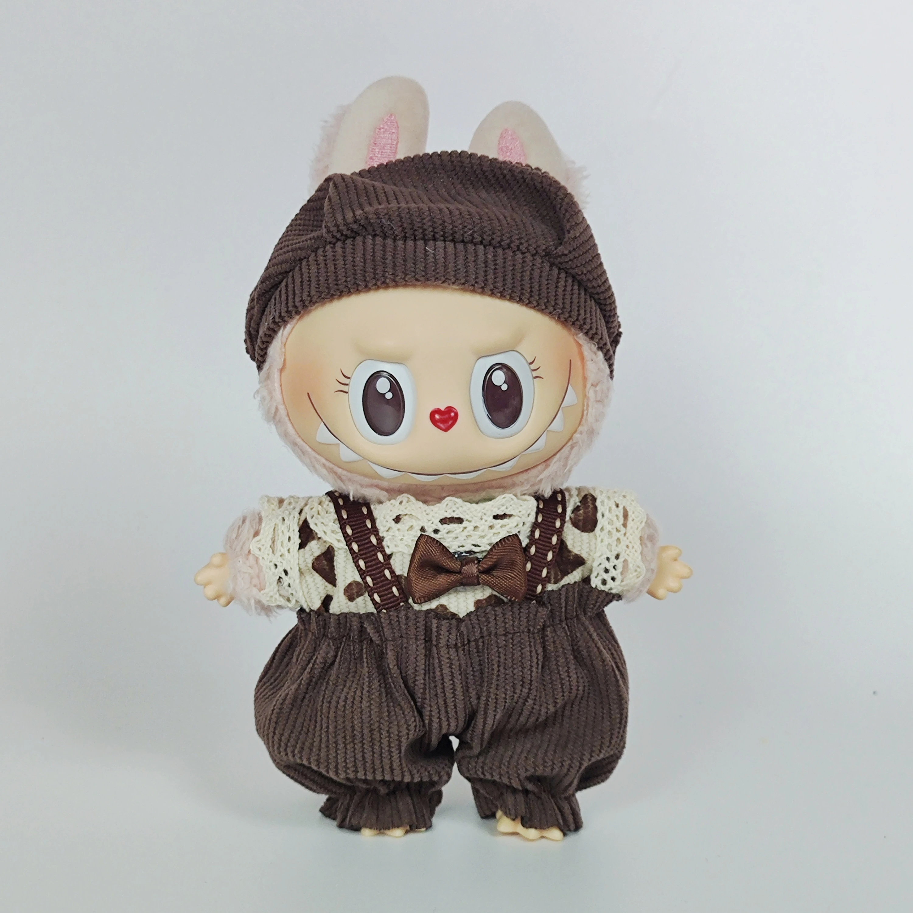إكسسوارات ملابس دمى قطيفة صغيرة لطيفة مقاس 17 سم لمجموعة أيدول لابوبو