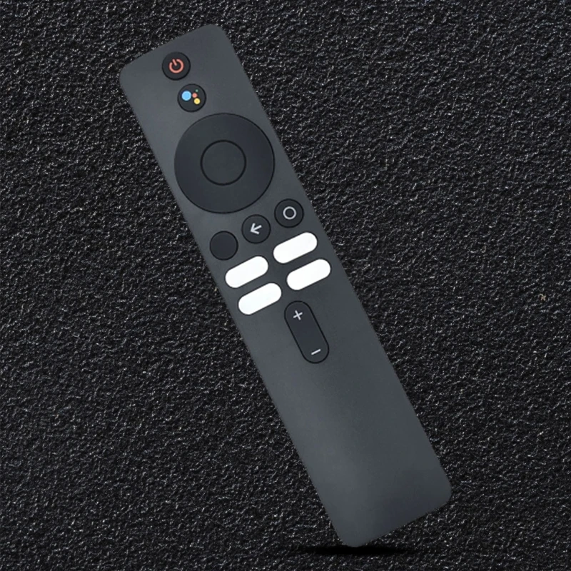 Voice Controlled Remote Controller with Dedicated Media Button for XMRMM8 X43 L65M6RA TV Box Experience Drop Shipping