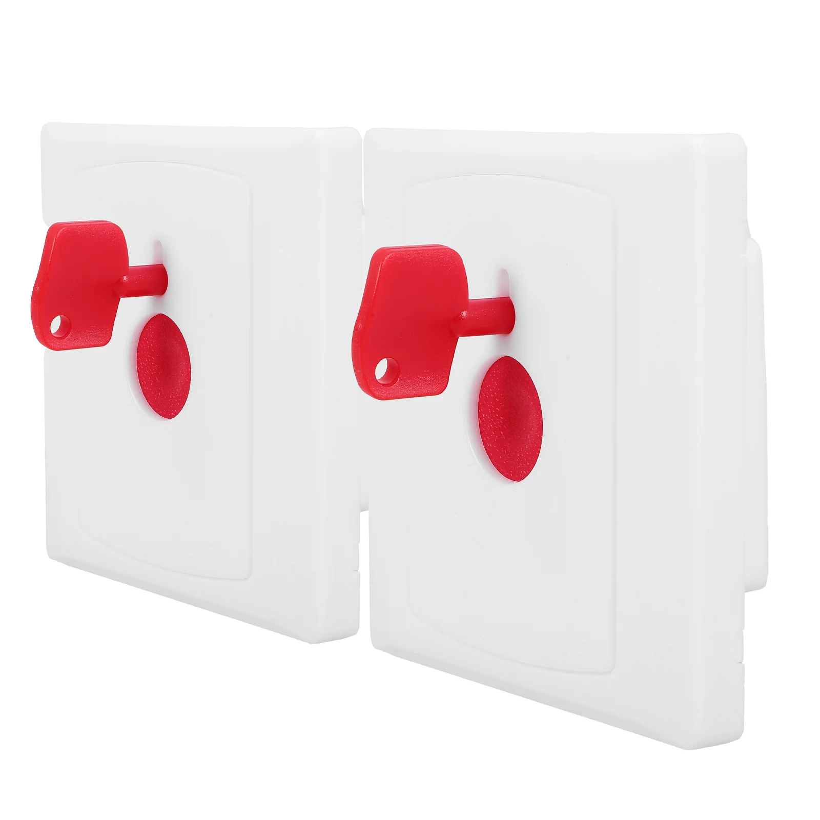 

2Pcs Emergency Alarm Wall Mount Call Button Button SOS Wall Mount Patient Elderly Help Switch Key Function Paging Device