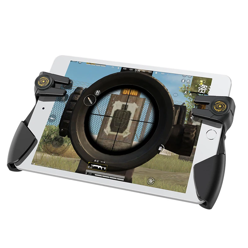 1~5PCS Mobile PUBG Game Controller For IPad Tablet Six Finger Game Joystick Handle Aim Button Shooter Gamepad Trigger Game