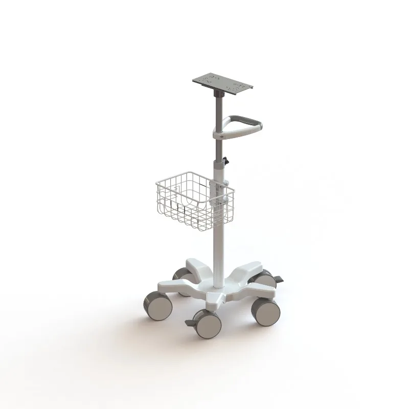 

Медицинская компьютерная тележка с медицинской тележкой для кормления, регулируемая по высоте многофункциональная больничная тележка