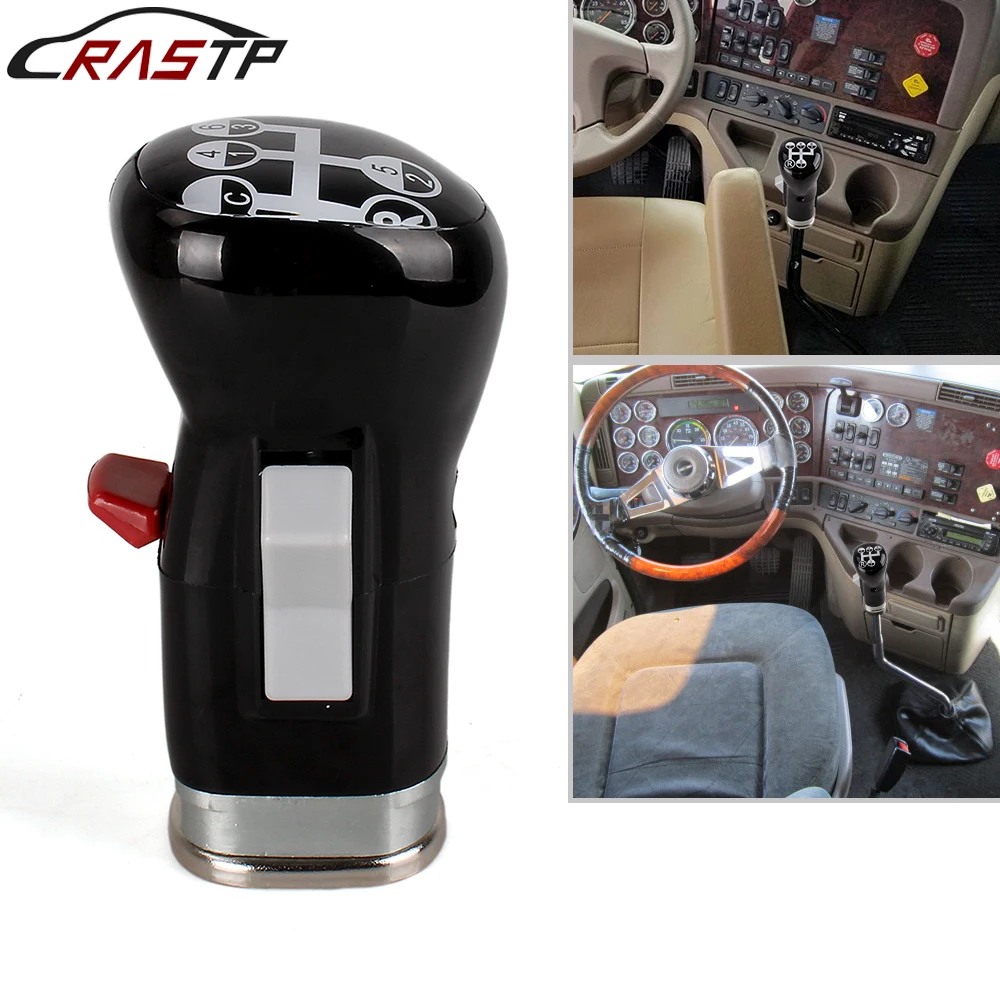 RASTP-6 Speed +R+C Gear Shift Lever Knob Manual Gear Shift Knob For Volvo FH FM Truck OEM 1655853 RS-TS018