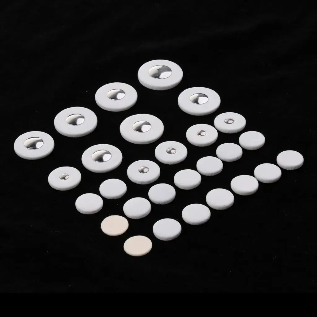 

28pcs/set Replacement Bass Clarinet Pads Woodwind Instrument Parts