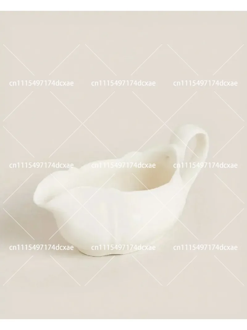Convex Detail Ceramic Soy Sauce Pot, Kitchen Seasoning Dispenser for Soy Sauce, Vinegar & Oil view 2