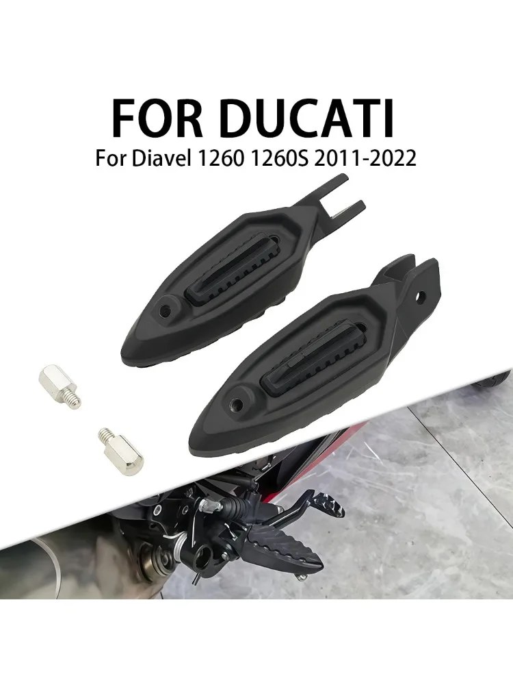 Repose-pieds avant de moto, pédales, pour DUCATI Diavel 1260 1260S Diavel 1200 1200S Diavel Carbon 2011 – 2022