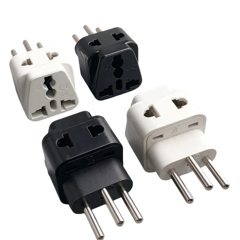 

Универсальный адаптер 2 в 1, Швейцария, 3-контактный штекер для Великобритании/США/ЕС/Австралии, швейцарская дорожная вилка типа J, швейцарская вилка-конвертер