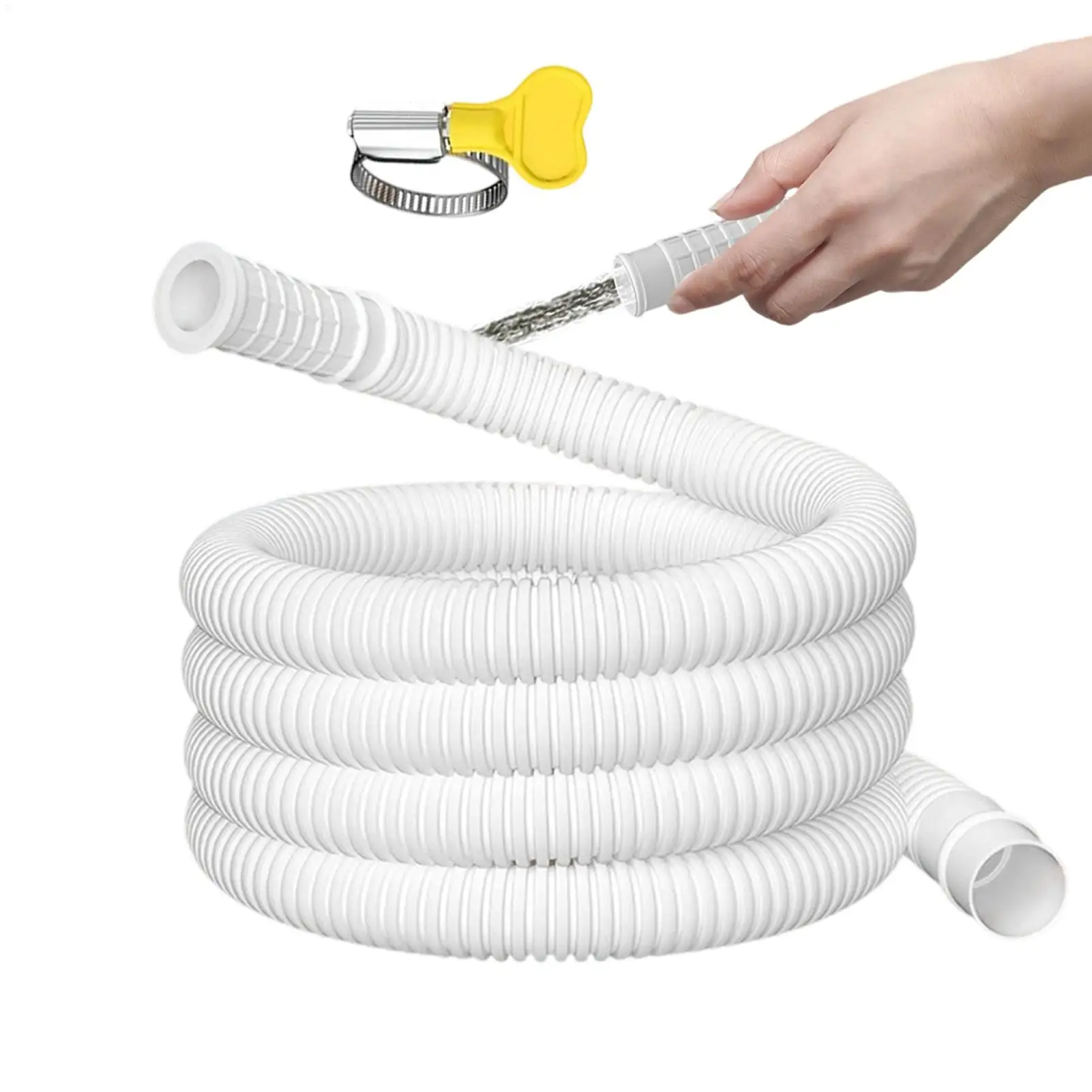 Air Conditioner Drain Hose Thickened Plastic Tube Pipe Extension Drainpipe for Air Conditioner Kitchen Faucet Accessories