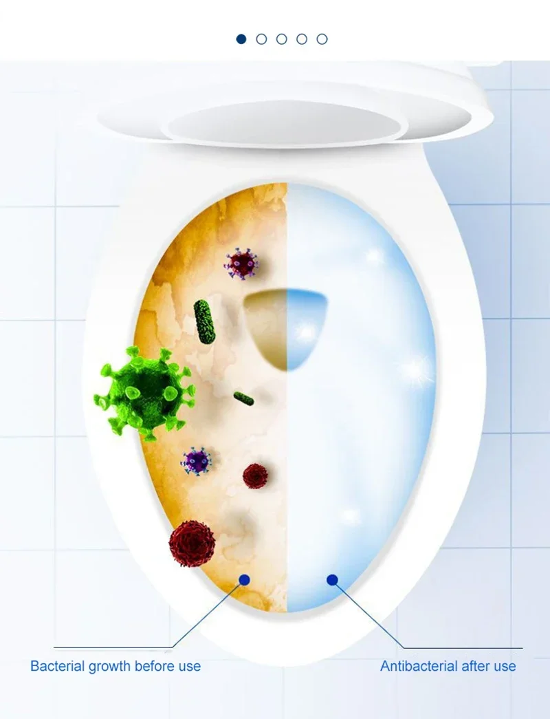 Bodenreiniger-Tabletten, wasserlöslich, sterilisierend, duftend, für Badezimmer, Küche, Deodorant, Schmutz, Toilette, Reinigungsblatt – Detail 6
