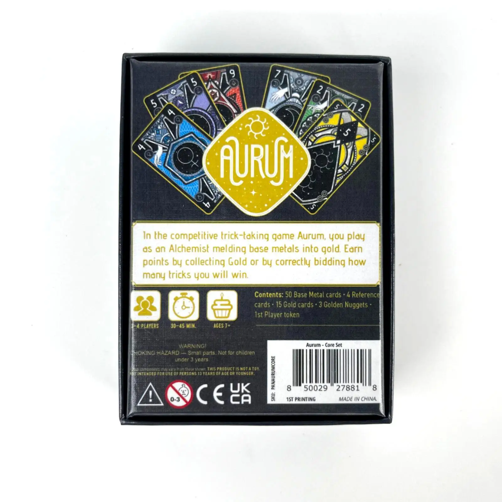 Aurum Board Game 3-4 Players Family/Party Funny Table Game Friends Entertainment Strategy Cards Game