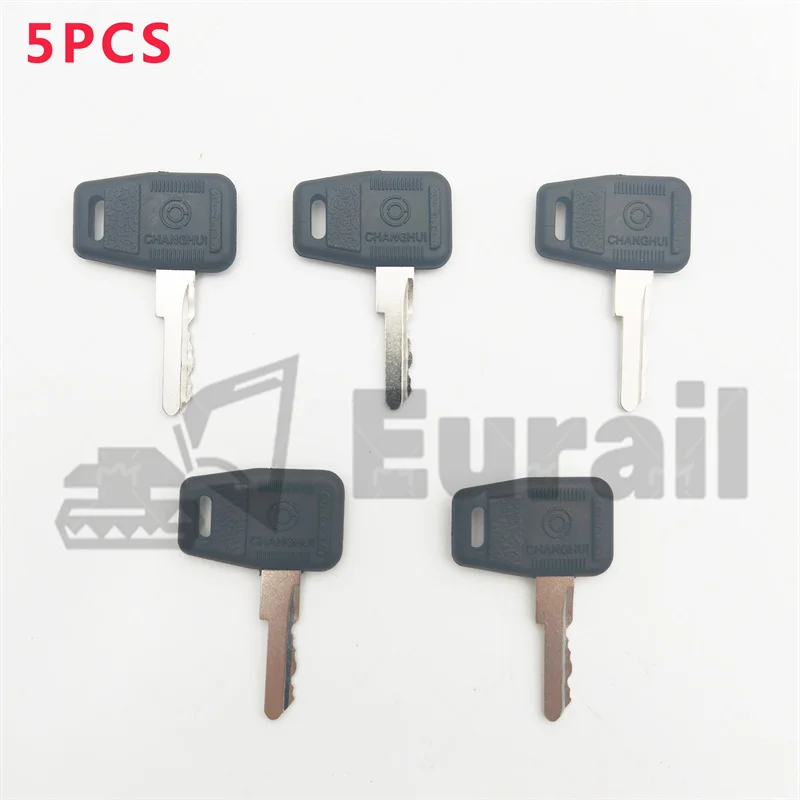 

5PCS For Liugong Loader SP115882 Shantui Loader Ignition Switch Key