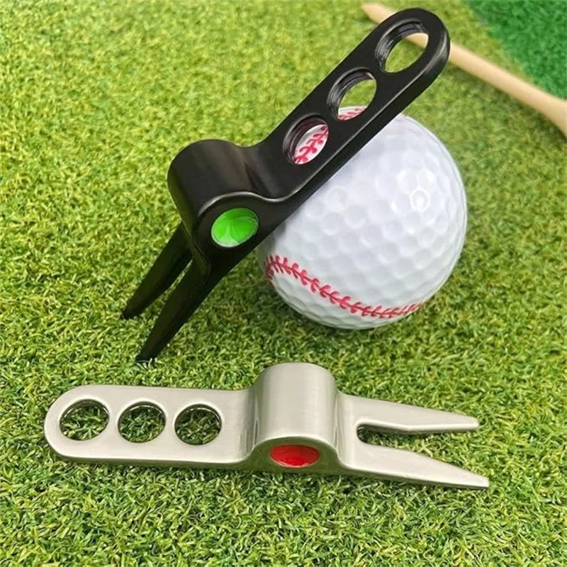 New Zinc Alloy Golf Fork For Scotty Cameron Pivot Tool Green Aluminum Collector Tin Golf Repair Divot Tool Accessories Wholesale