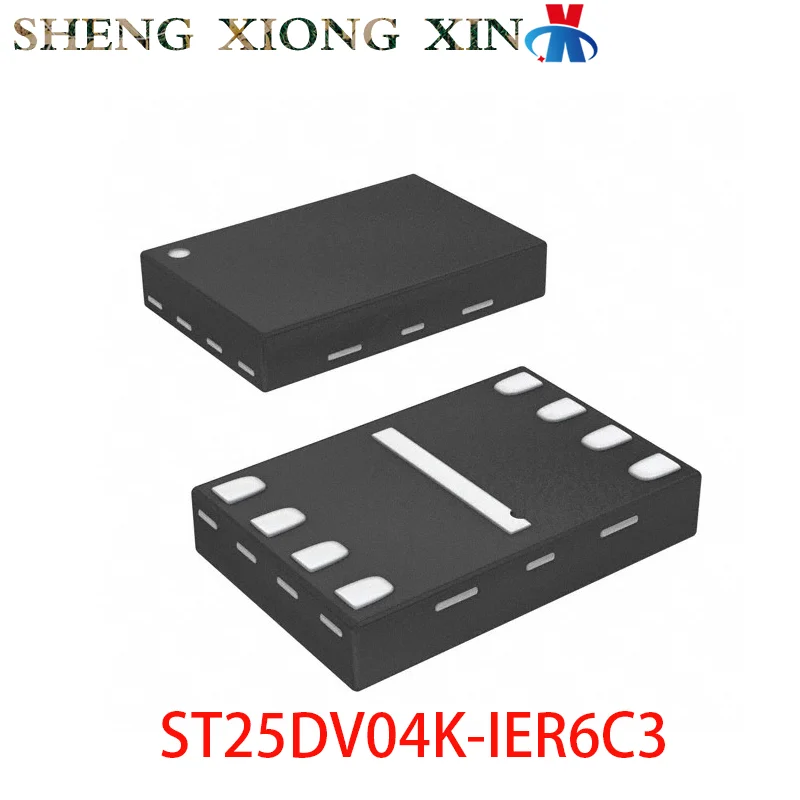 10pcs/lot 100% NEW ST25DV04K-IER6C3 8-UFDFN Radio Frequency Identification ST25DV04K V2E Integrated Circuit