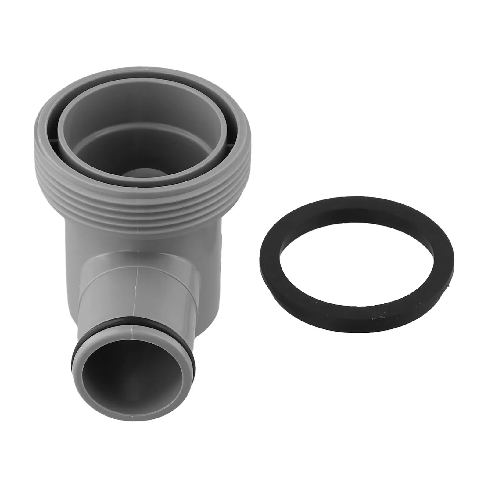 Hose T-Joint Above Ground Pool Hose Connector 1.5 & 1.25'' Swimming Pool Pump Hose Adapter For Coleman For Intex P61408