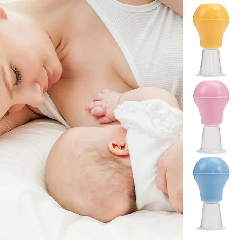 Nipple Corrector Portable Latch Assist Nipple Everter Aspirator Nipples Retraction Nipples Silicone Cups For Mommy Girl