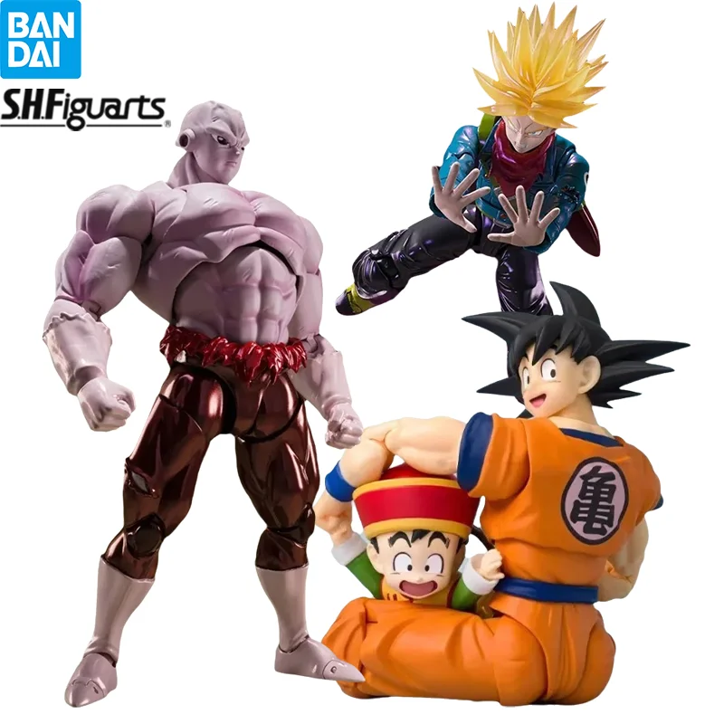 In Stock Bandai 2024 SDCC Dragon Ball S.H.Figuarts Son Goku Son Gohan Kid Jiren Trunks Exclusive Edition Anime Figure Aciton Toy