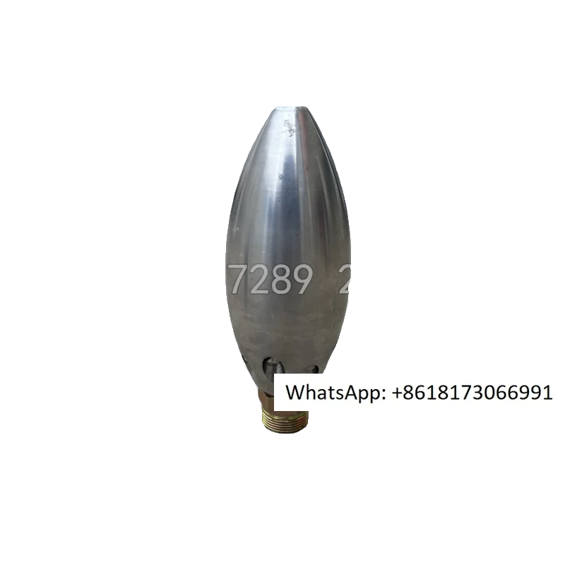 

High Pressure Cleaning Truck Explosion Nozzle 0.5/1 5/2.5/5kg Dredging Sewer Silt Sand Stainless Steel Nozzle