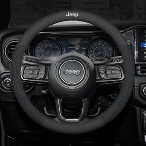 Autolenkernabdeckung für Jeep Grand Cherokee, XJ, SRT, Renegade, Kompass, Wrangler, JK, TJ, Patriot, Trail Hawk, Autozubehör 11 Hauptverkaufsabdeckung Lenkrad Renegade - №3