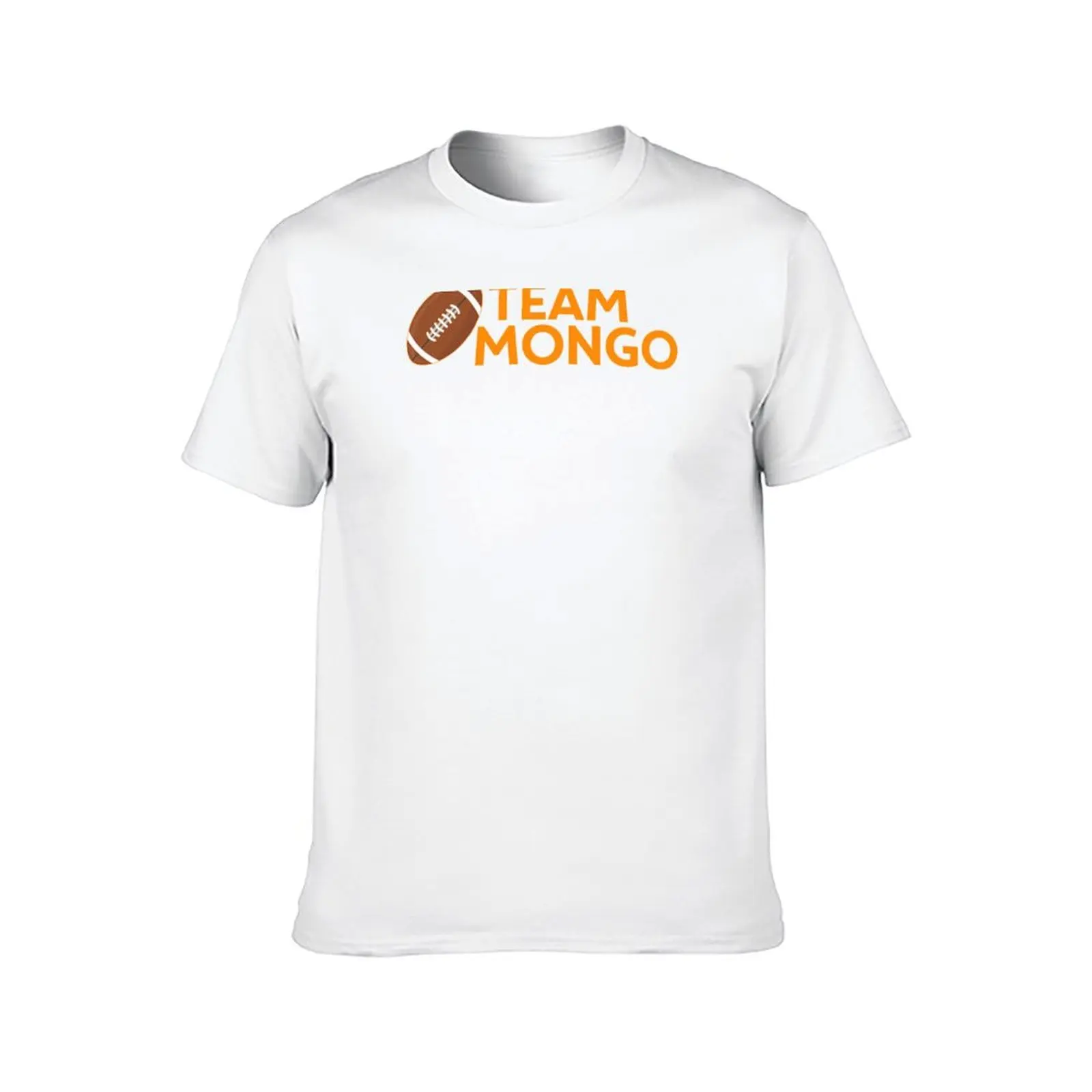 تي شيرت Team Mongo تي شيرت قطني أسود عادي للرجال حزمة تي شيرت للرجال تي شيرت قطني #2