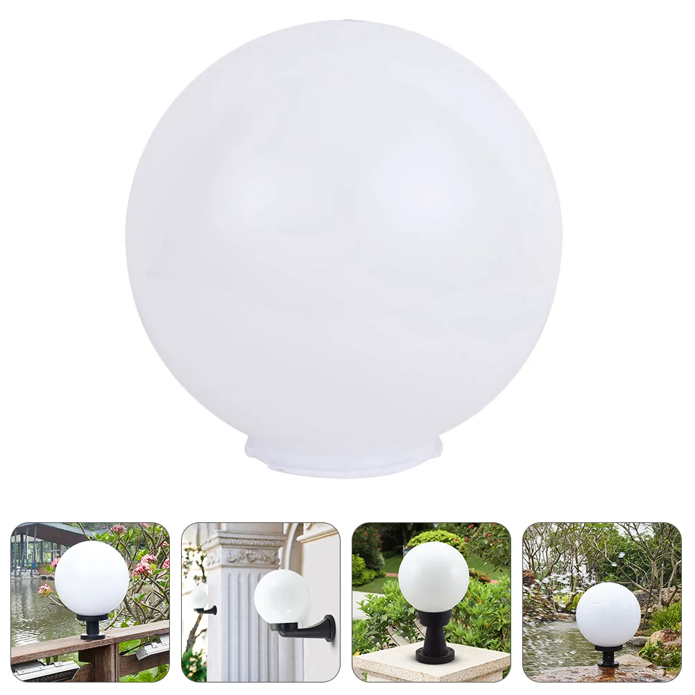 Lampshade Fade-resistant Ball Shaped Shades Covers Glass Home Decoration Outdoor Acrylic Accessories Accessory Living Room