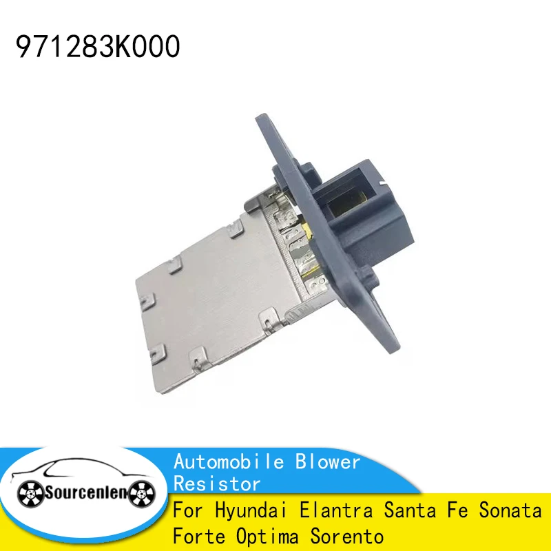 Resistor For Hyundai Elantra Santa Fe Sonata Forte Optima Sorento Automobile Blower Resistor 971283K000 97128 3K000 97128-3K000