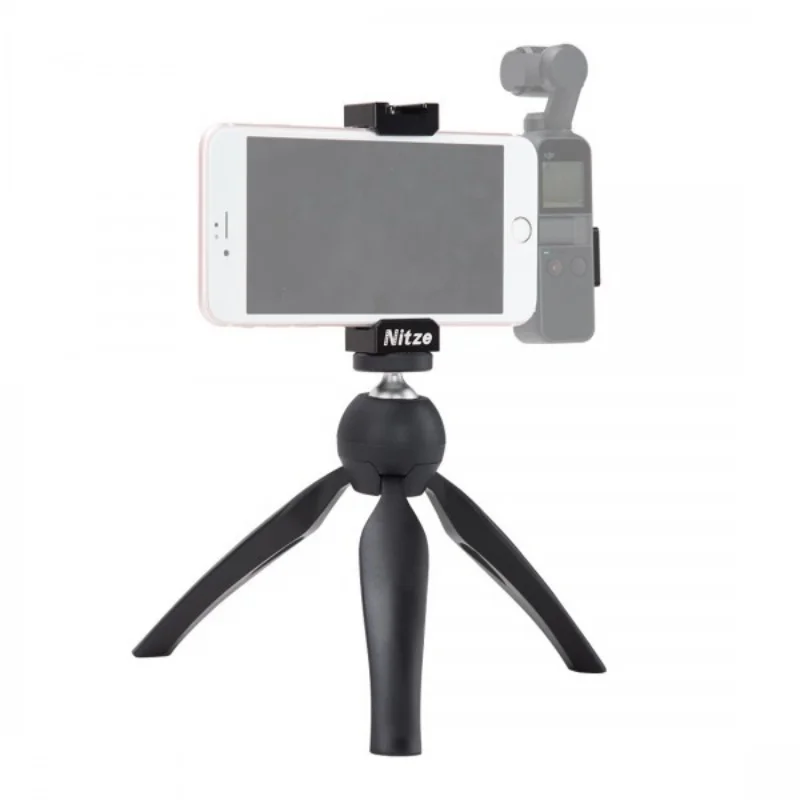 

Портативный держатель для телефона NITZE с мини-штативом DJI OSMO POCKET — OSMO-02